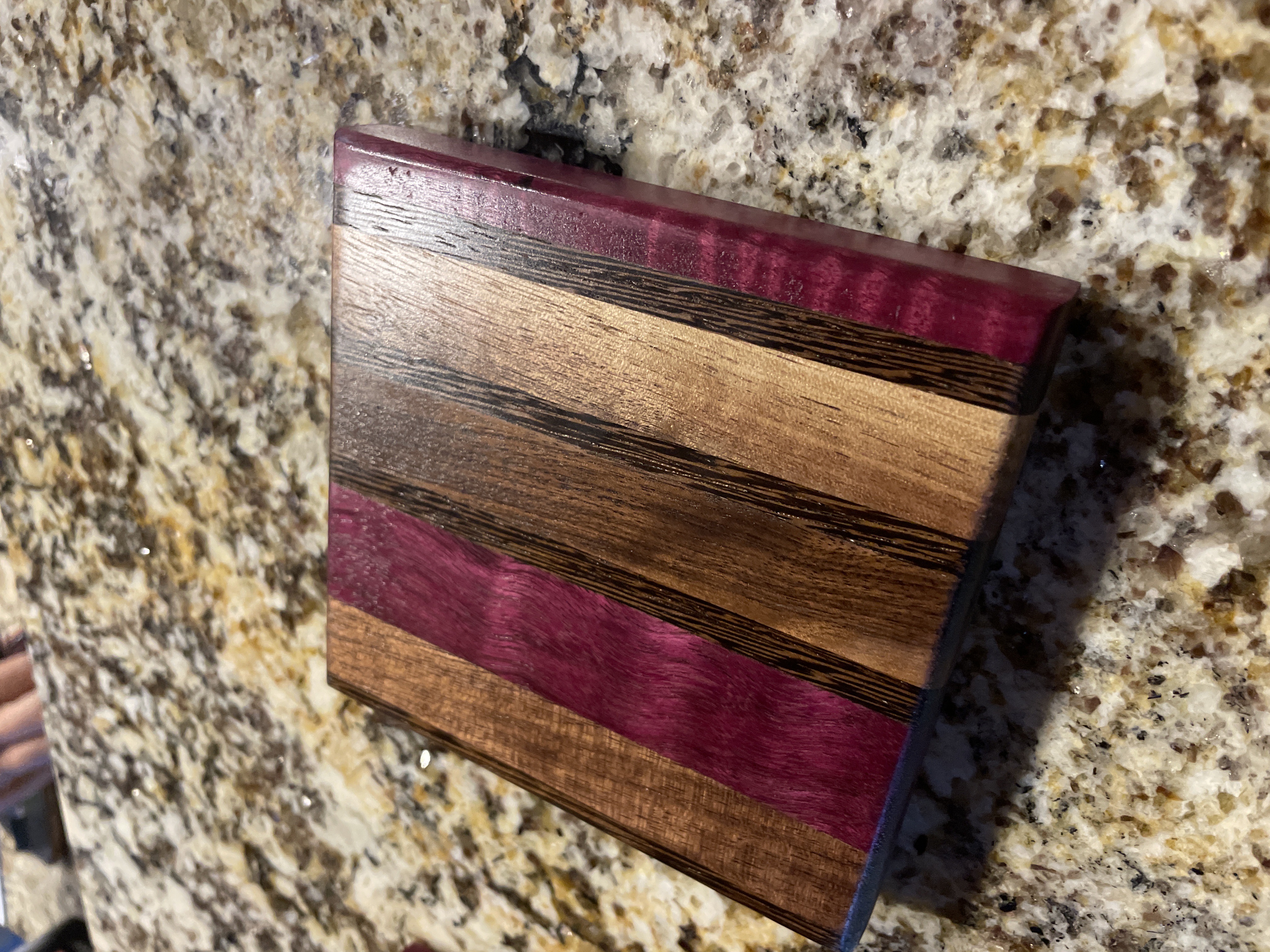 Close up of wood stripes